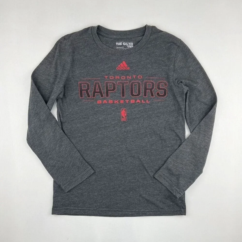 Adidas Toronto Raptors Long Sleeve Tee - Picture 2 of 8